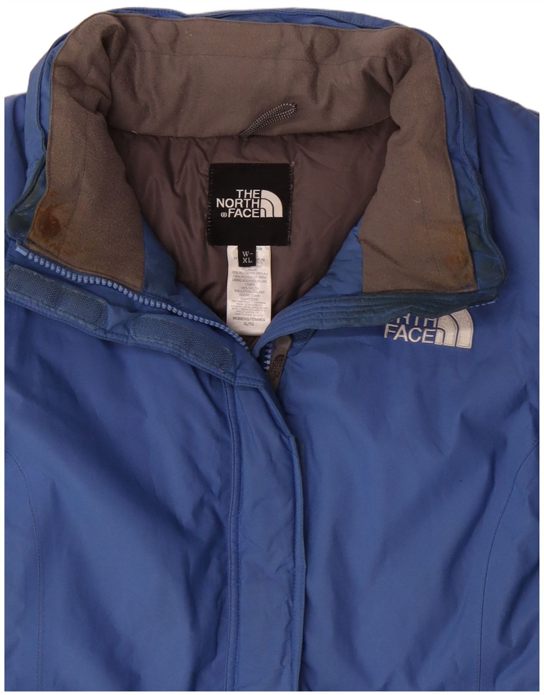 The North Face ženska velika vjetrovka jakna UK 18 XL plava zimska
