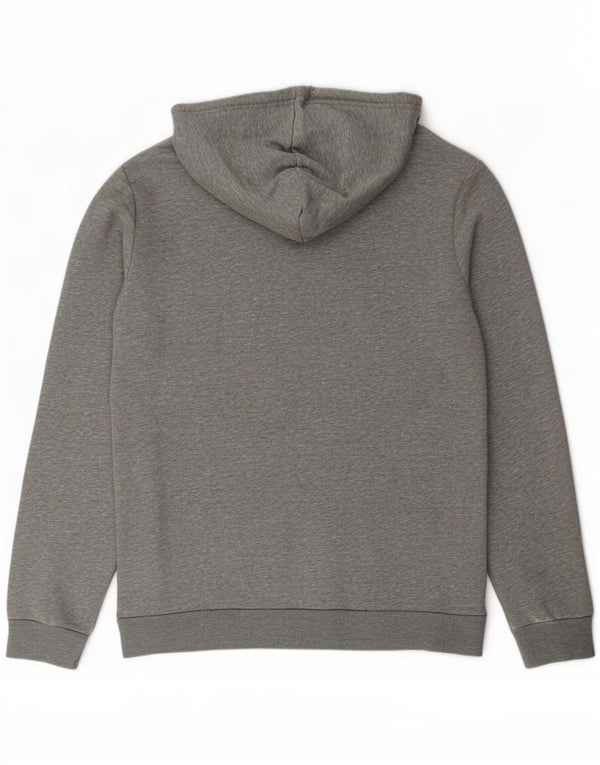 Puma Mens Graphic Hoodie Jumper Small Grey