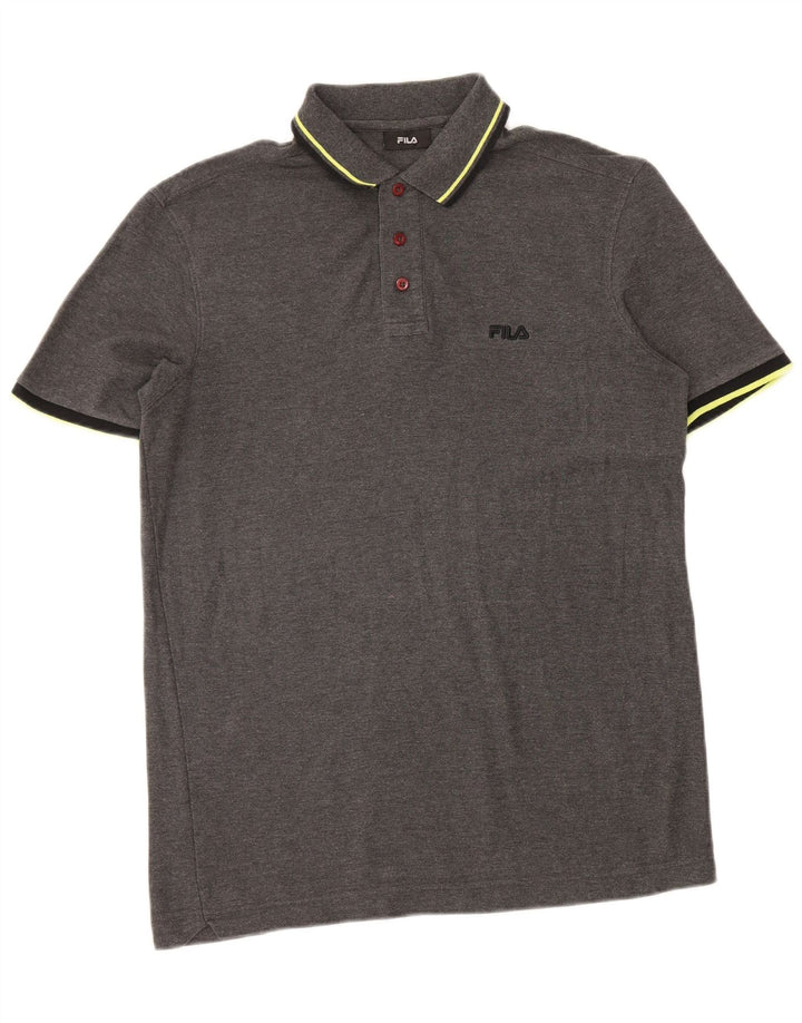Fila muška polo majica srednje sivi pamuk