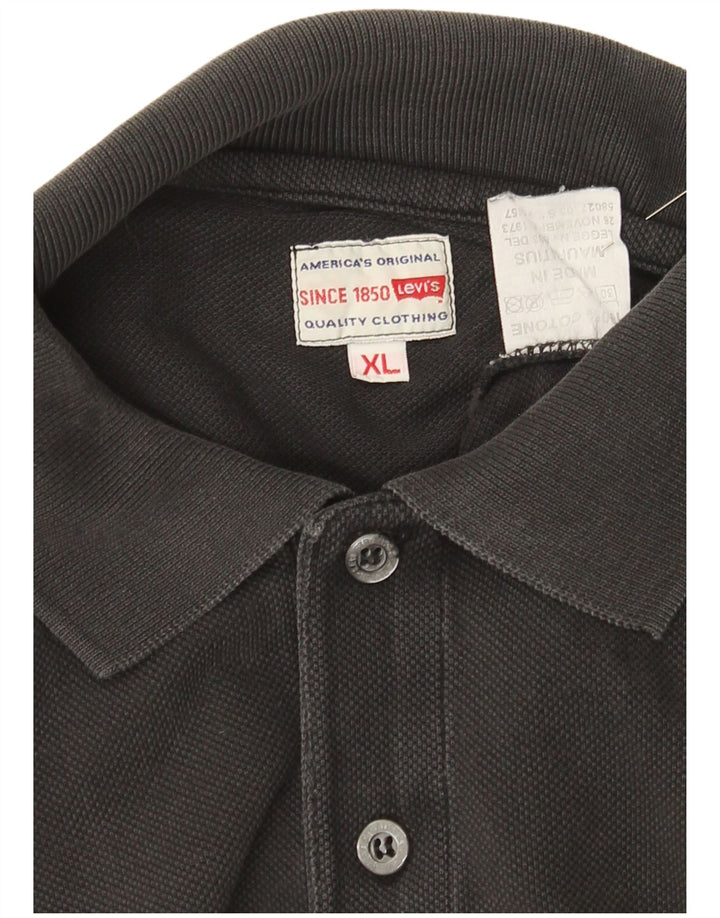 Levi's muška polo majica XL sivi pamuk