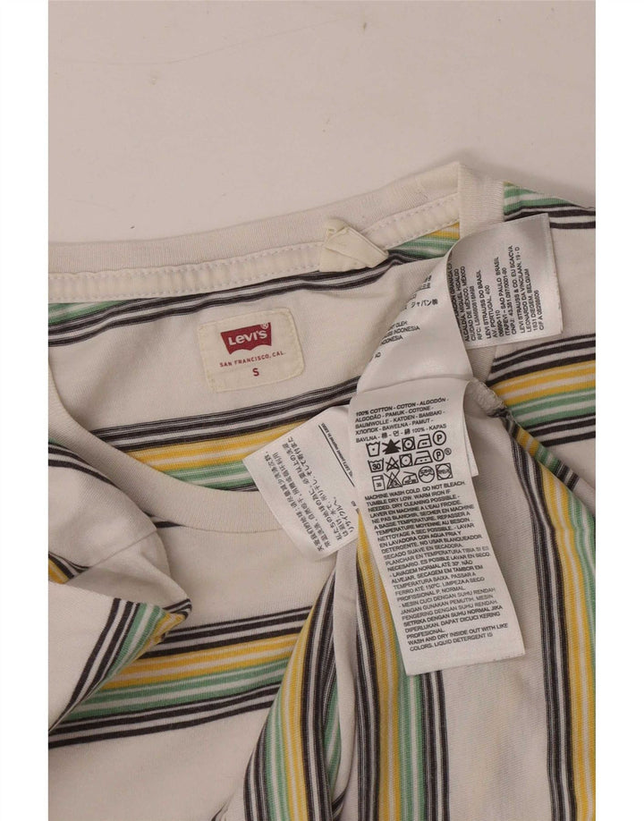 Levi's muška majica kratkih rukava, mali pamuk na bijele pruge