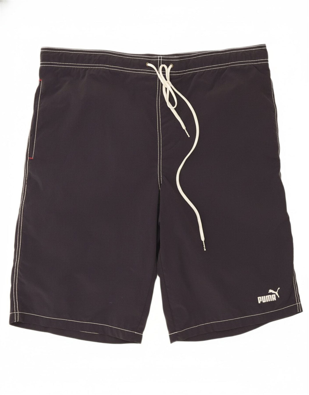 PUMA Mens Graphic Swimming Shorts XL  Black Polyamide