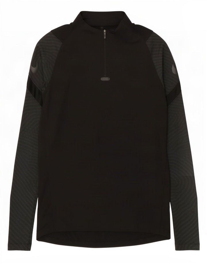 Nike Dri Fit Graphic Pulover Trenirka Gornji dio male crne pruge