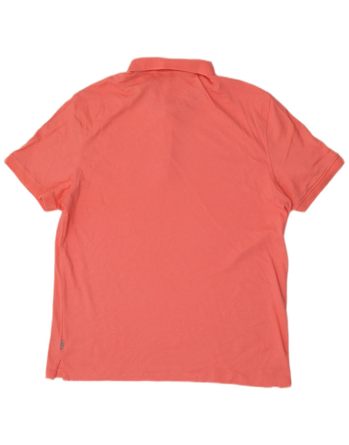 Calvin Klein muška polo majica velika ružičasta pamuk