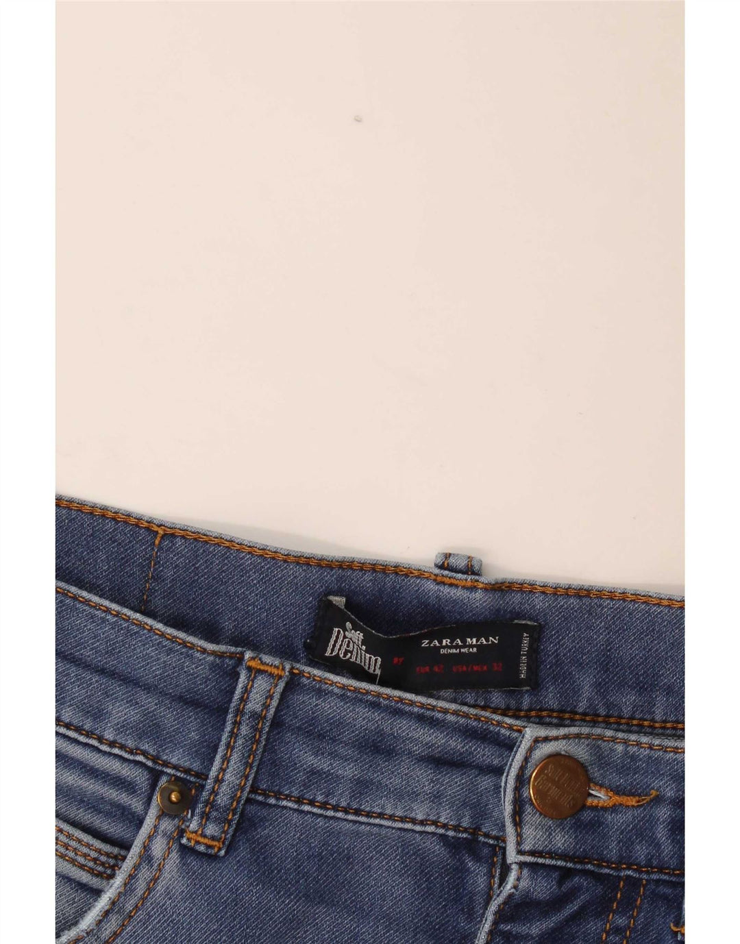 Zara muške uske traperice EU 42 Large W32 L29 Plave