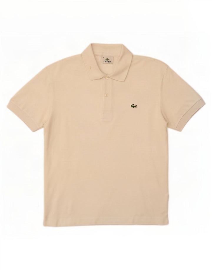 Lacoste muška polo majica veličine 3 Mala bijela pamučna