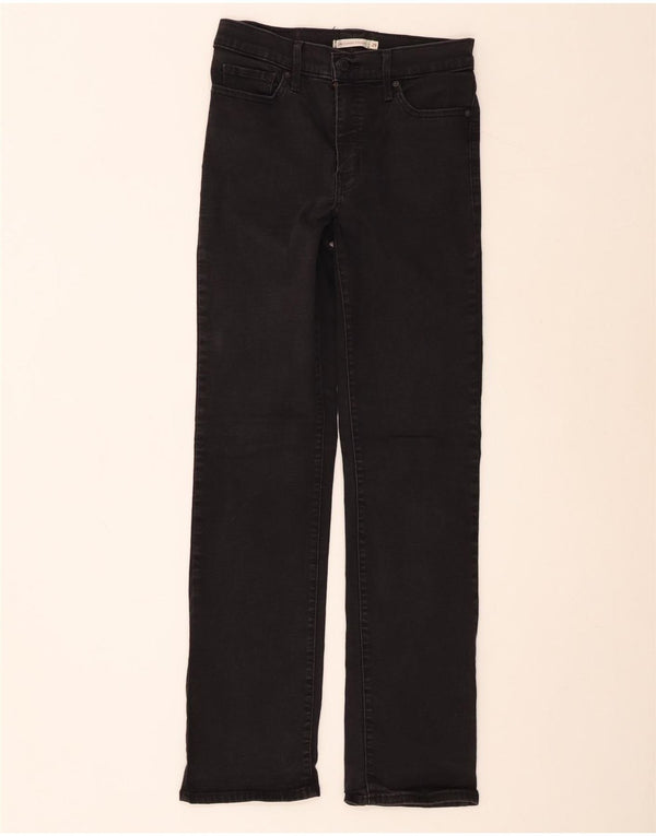 Levi's ženske ravne traperice 314 za oblikovanje W29 L32 crni pamuk