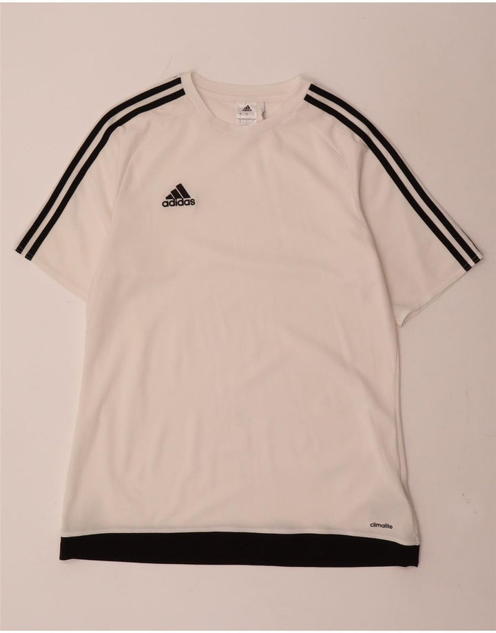 Adidas muška majica Climalite Top veliki bijeli poliester u boji