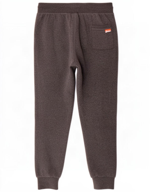 Superdry Womens Tracksuit Trousers Trousers UK 16 Large Grey Flecked Sports