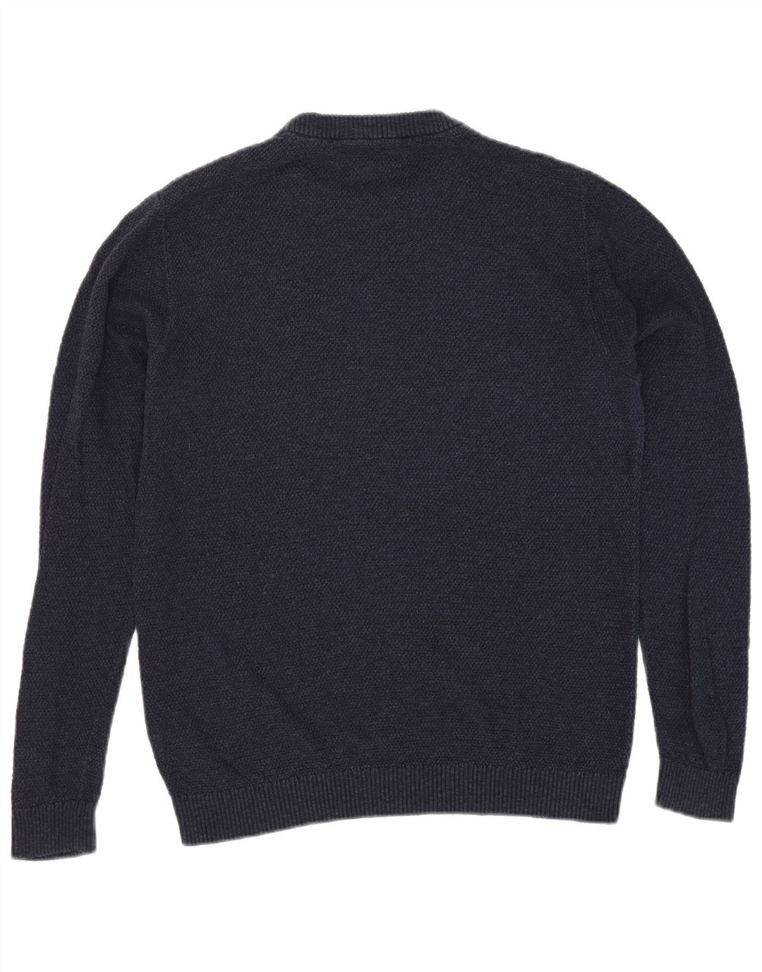 Jack & Jones muški džemper s okruglim izrezom Srednji tamnoplavi pamuk