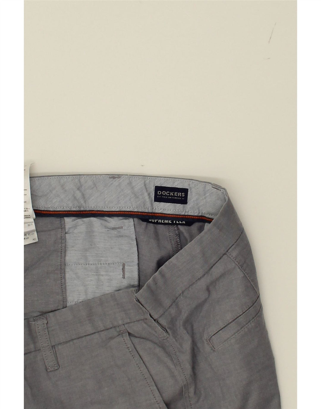 DOCKERS Mens Chino Shorts W36 Large Grey Cotton Vintage Dockers and Second-Hand Dockers from Messina Hembry 