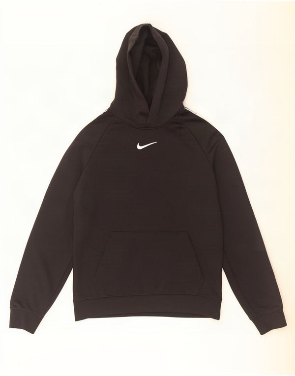 Nike Boys Graphic Hoodie Džemper 10-11 godina Srednje crni poliester