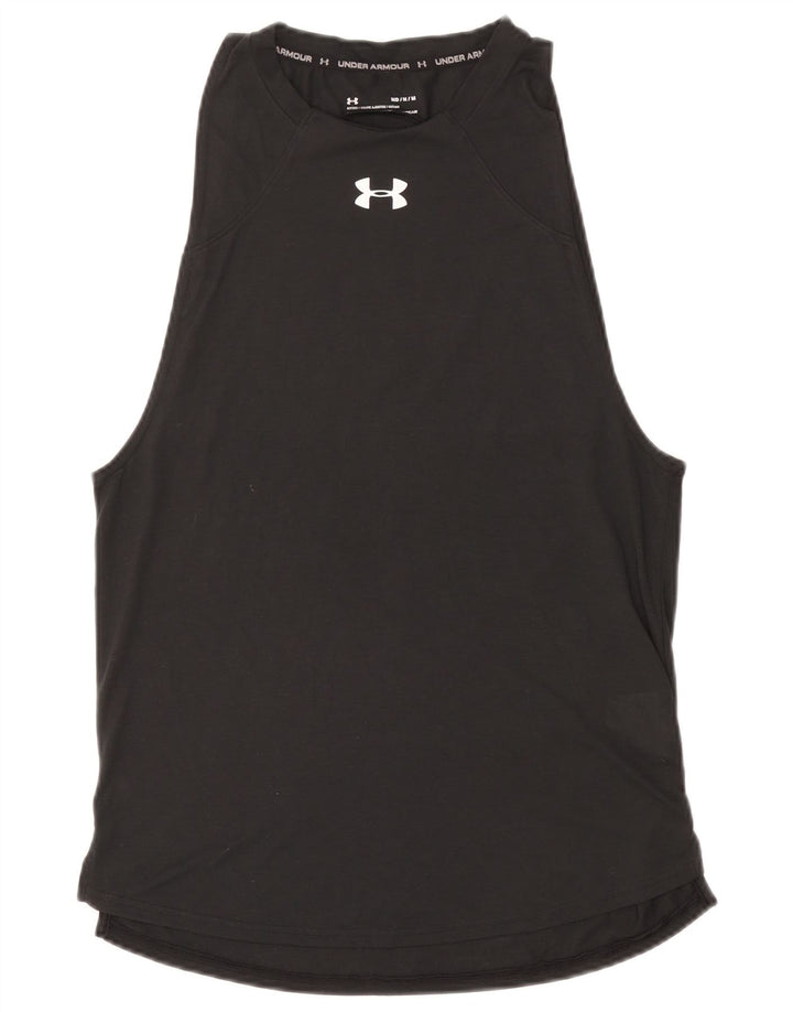 Under Armour Ženski prsluk Heat Gear Graphic Vest Top UK 12 srednje sivi poliester