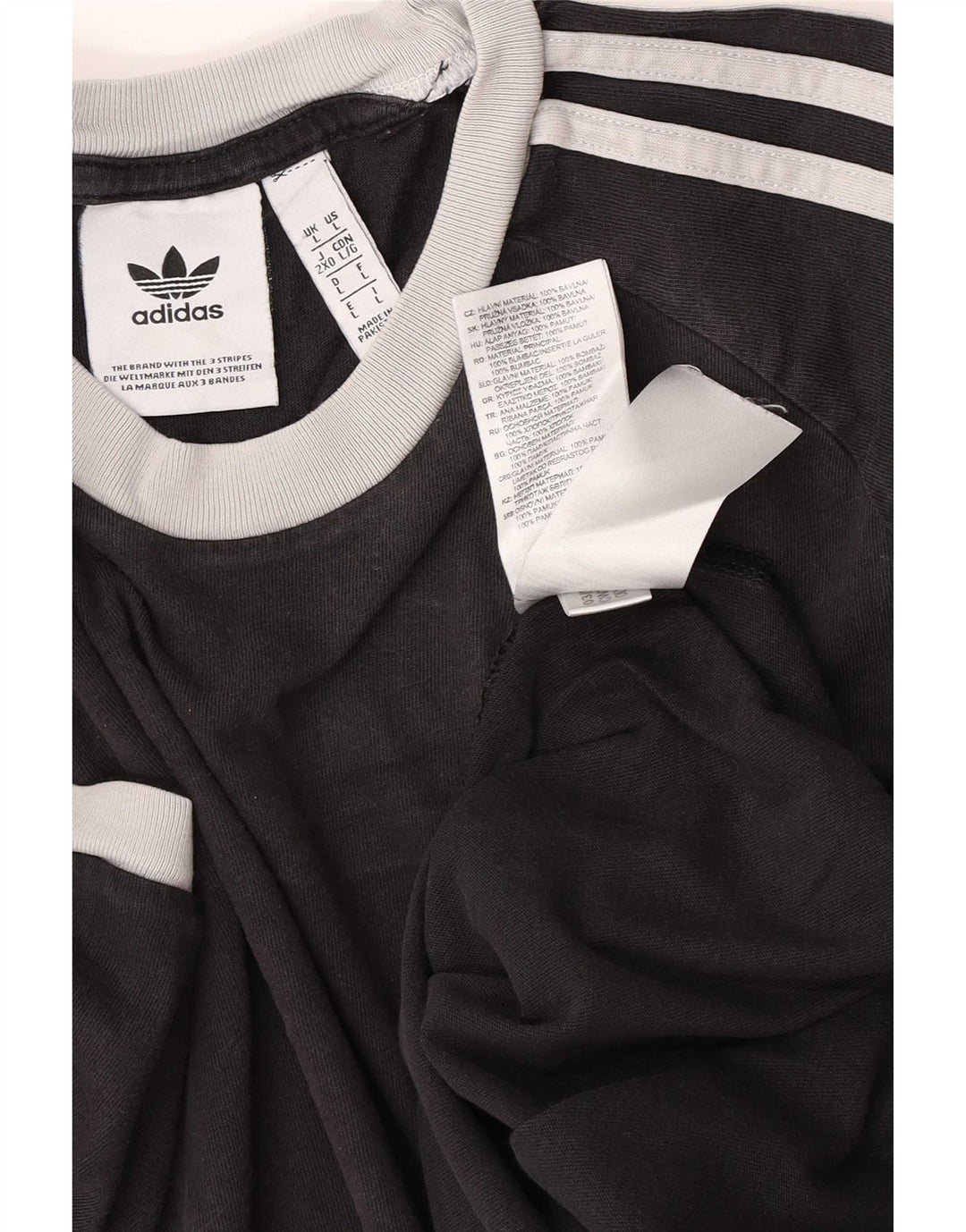 Adidas muška majica kratkih rukava, veliki crni pamuk