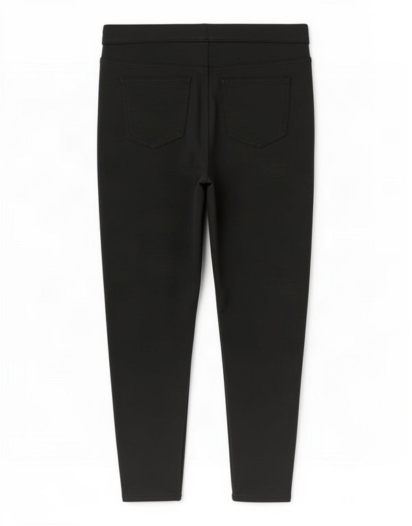 Marks & Spencer ženske jegging ležerne hlače UK 14 velike W32 L27 crne