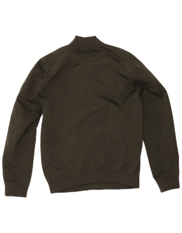Zara muška bomber jakna UK 38 srednje kaki poliester