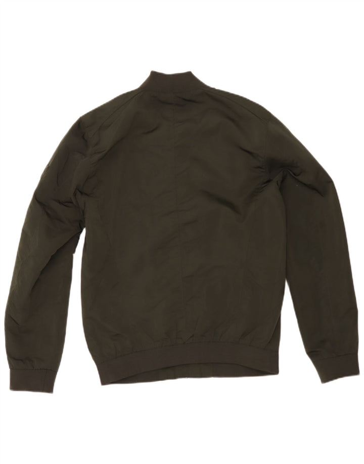 Zara muška bomber jakna UK 38 srednje kaki poliester