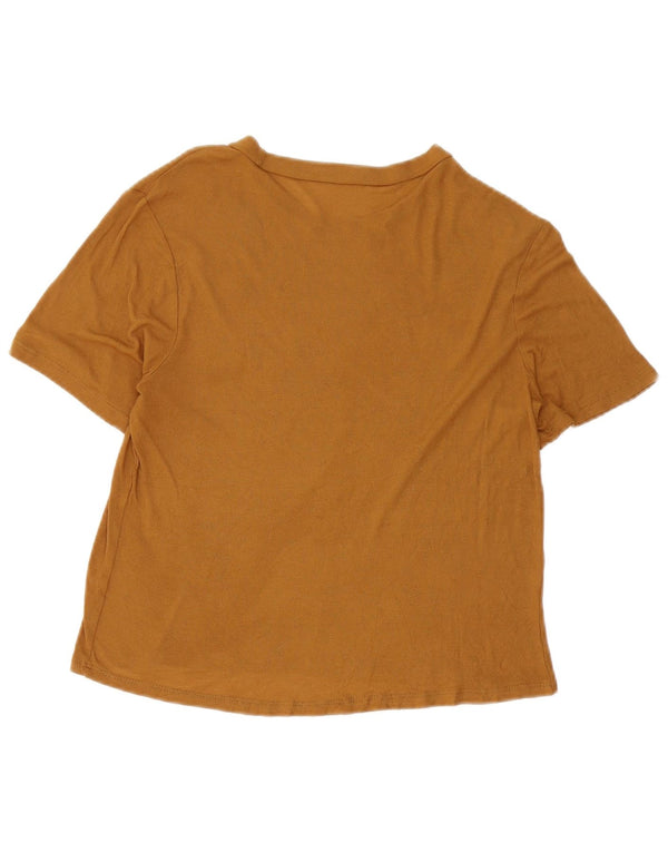 Zara ženska majica kratkih rukava UK 14 Large Brown