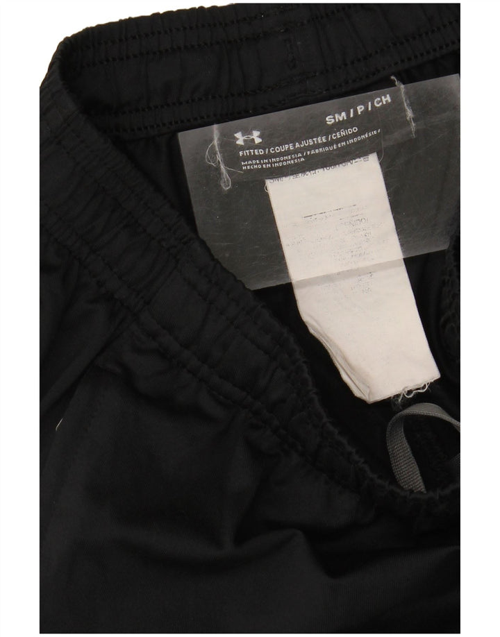UNDER ARMOUR Mens Tracksuit Trousers Small  Black