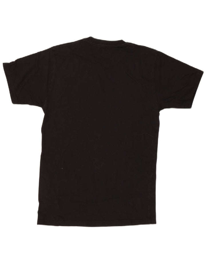 VANS Mens Classic Fit T-Shirt Top Small Black Cotton