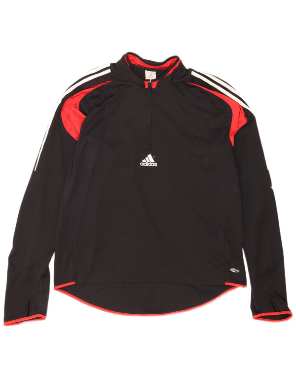 Adidas muška trenirka Climacool zip izrez gornji dio XL crne boje