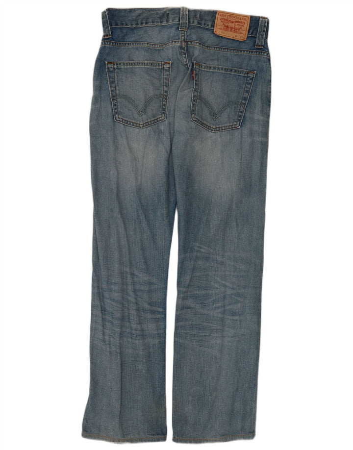 Levi's muške 506 ravne traperice W31 L30 plavi pamuk