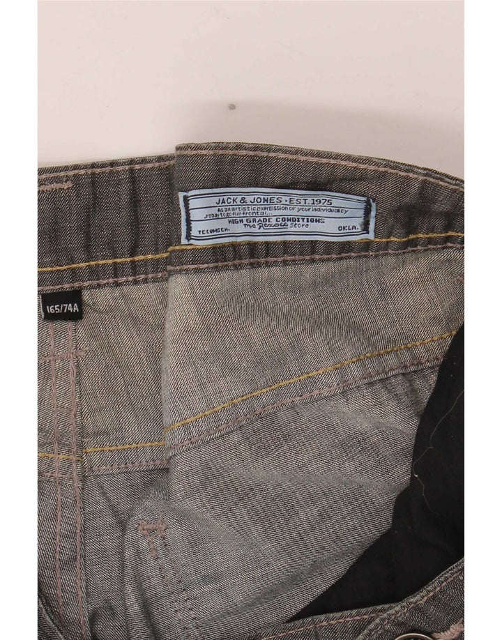 Muške ravne traperice Jack & Jones W30 L29 sive