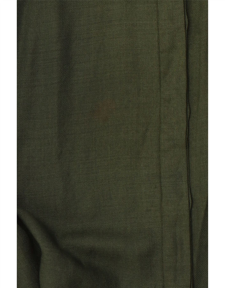 PANCALDI & B ženska vojna košulja bluza UK 14 srednje zelene boje