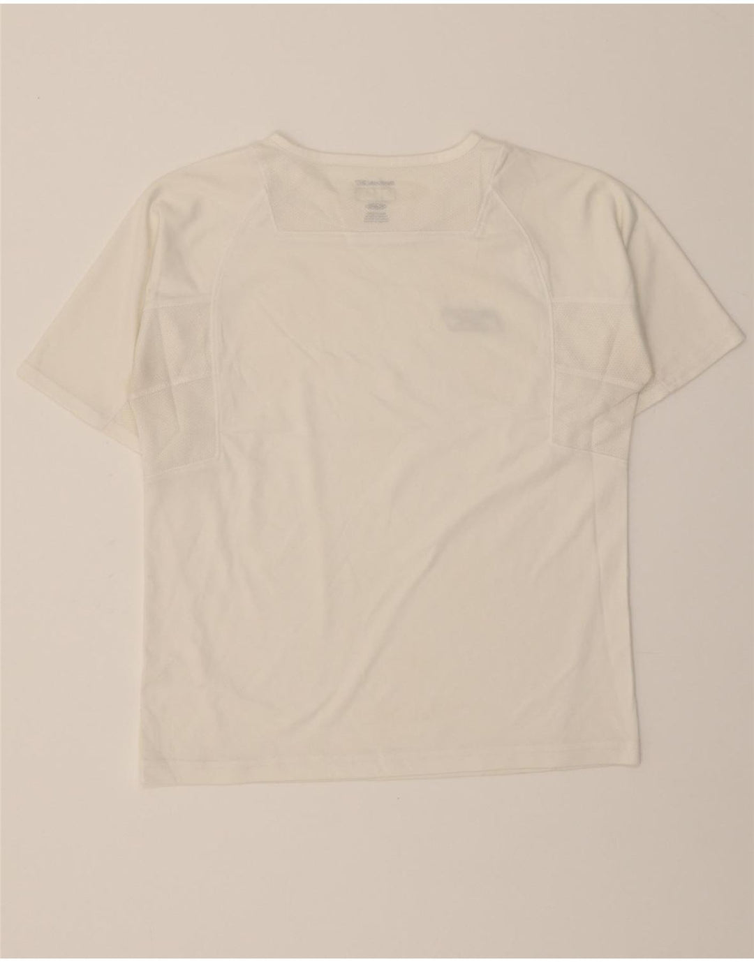 REEBOK Boys T-Shirt Top 9-10 Years Medium White Polyester Vintage Reebok and Second-Hand Reebok from Messina Hembry 
