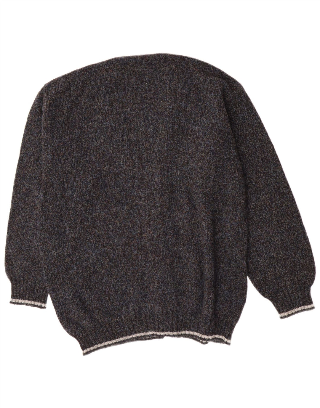 Vintage muški kardigan džemper IT 54 XL siva vuna
