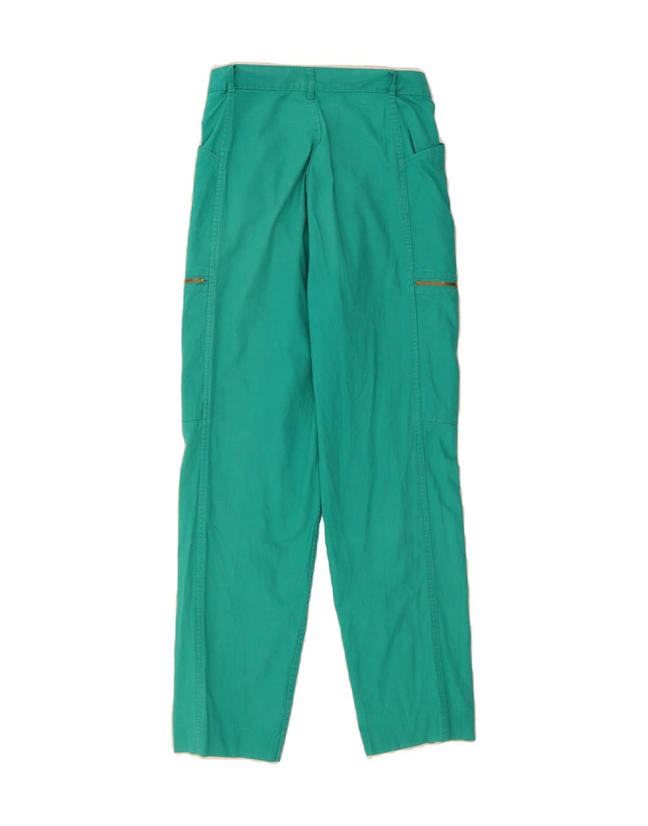 MUSTANG Womens Straight Cargo Trousers W28 L30 Green Vintage Mustang and Second-Hand Mustang from Messina Hembry 