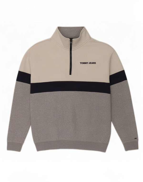 Tommy Hilfiger muški džemper opuštenog kroja srednje bijele boje