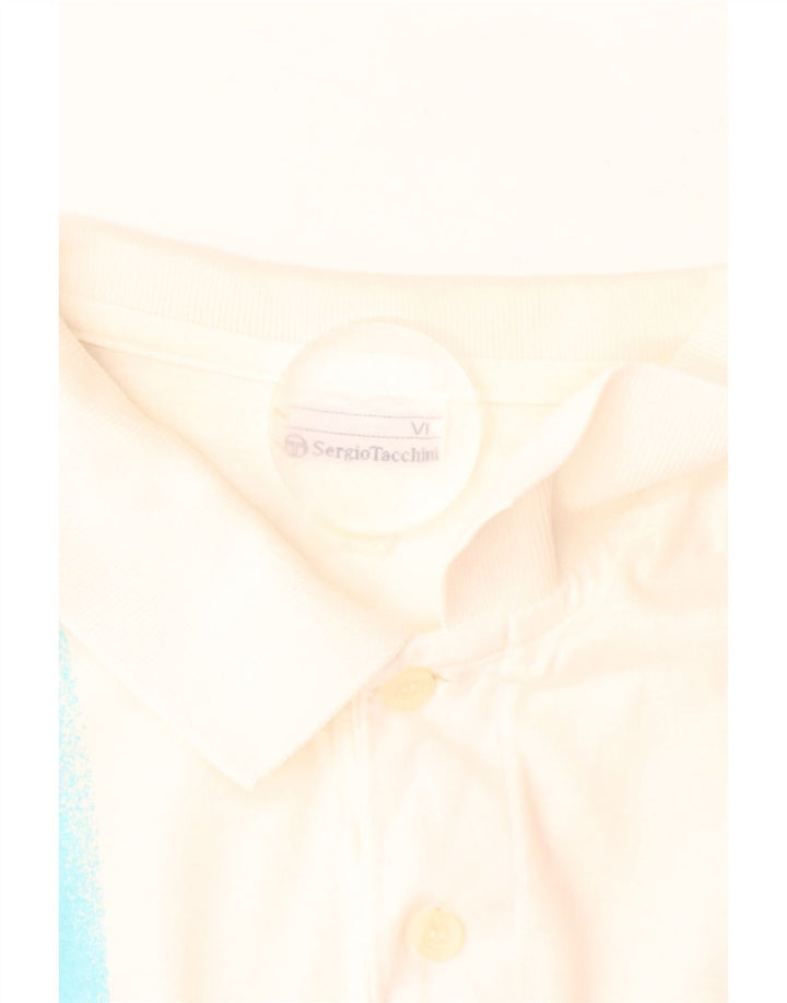 SERGIO TACCHINI Muška polo majica EU 52 velike bijele pruge