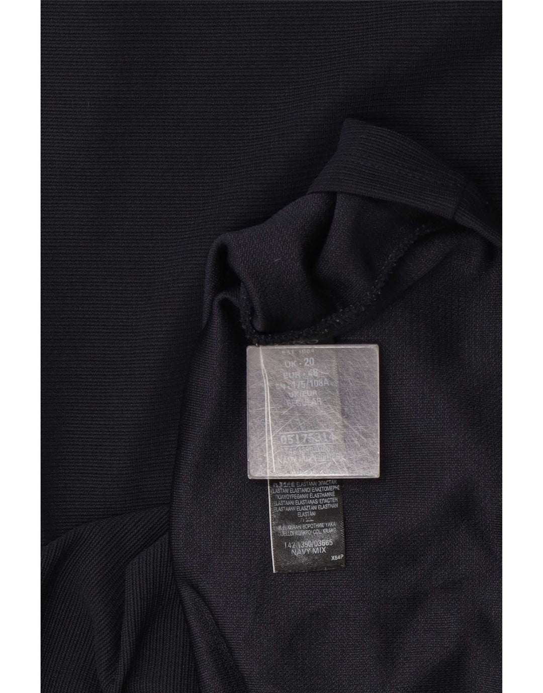 Marks & Spencer ženska Shift haljina UK 20 2XL tamnoplavi poliester