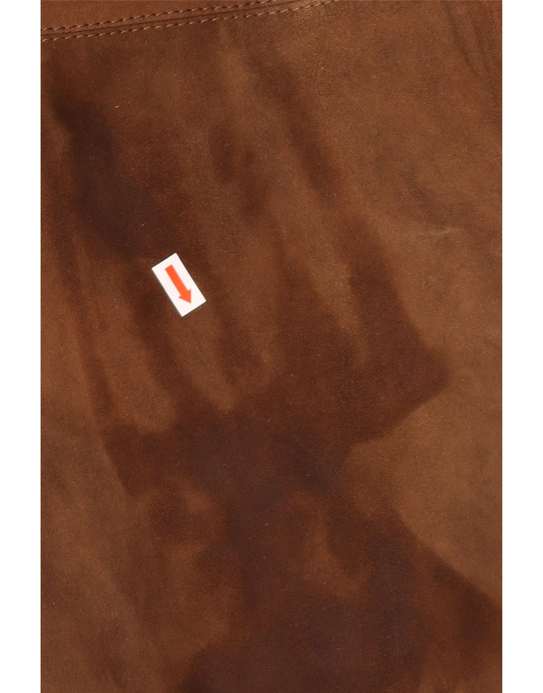 STRONG & FISHER LTD Ženski vintage kaput od brušene kože UK 18 XL smeđi klasični