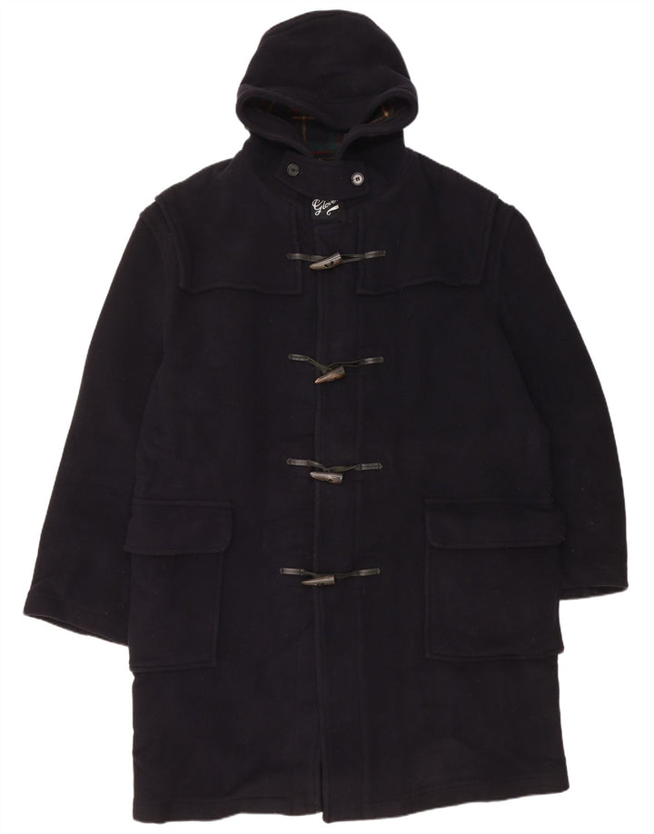 GLOVERALL muški duffle kaput s kapuljačom UK 46 3XL tamnoplava vuna