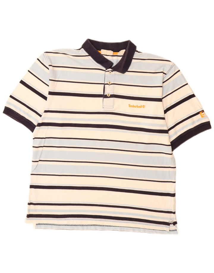 TIMBERLAND Muška polo majica XL pamuk na višebojne pruge