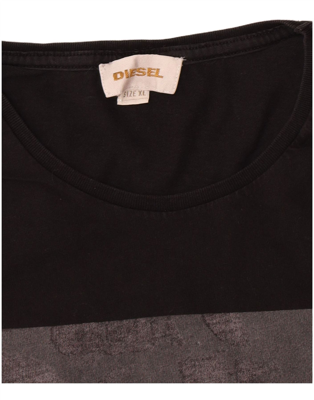 Diesel muška majica kratkih rukava s grafičkim motivima XL crna