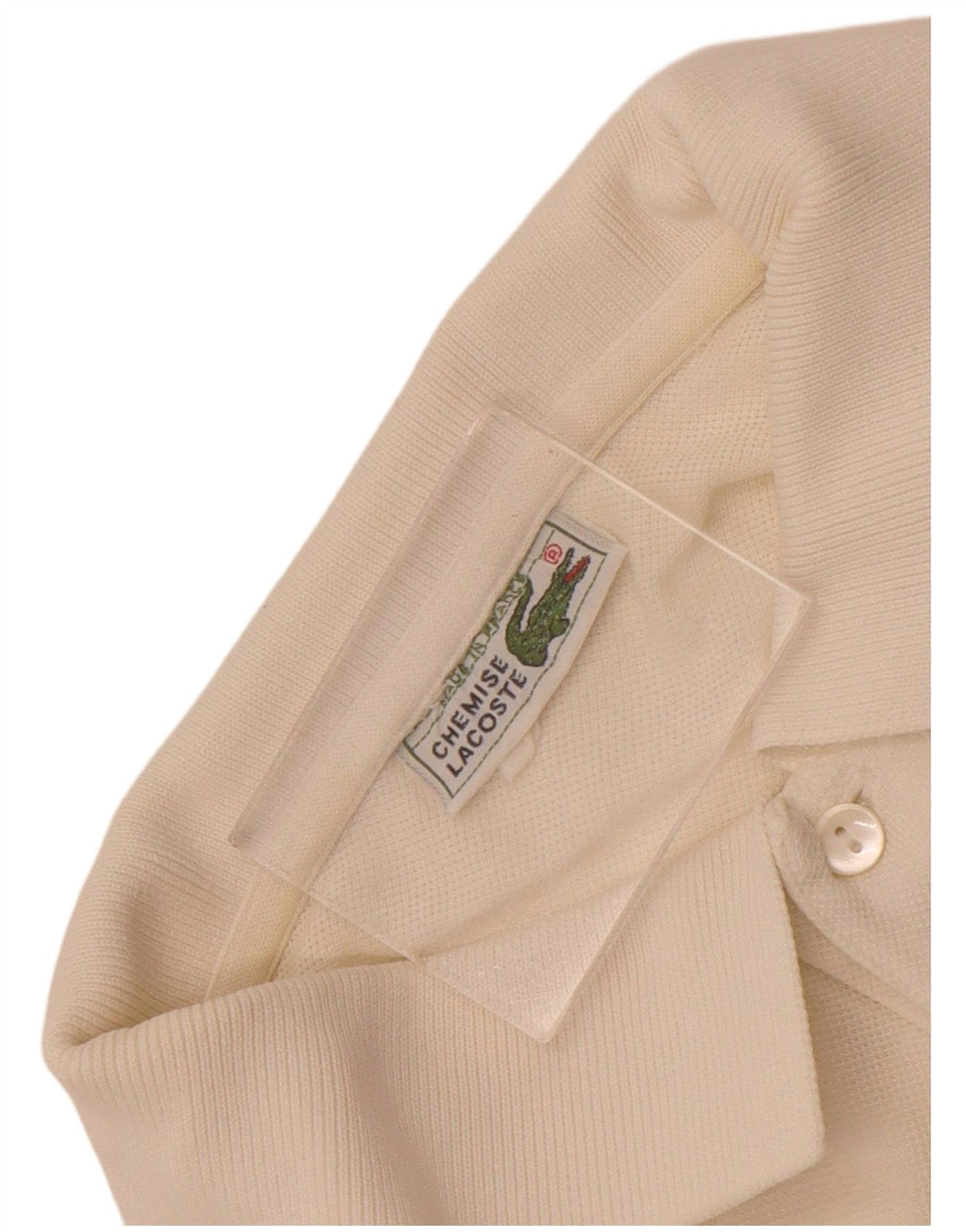Lacoste muška polo majica Srednje bijeli pamuk