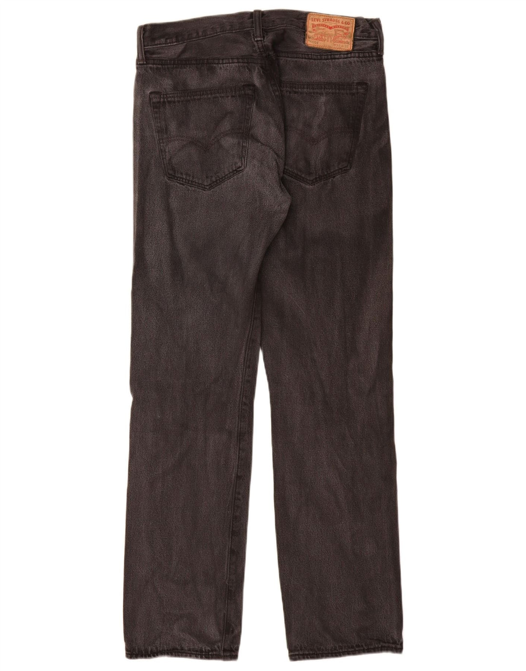 Levi's muške ravne traperice W32 L32 sivi pamuk