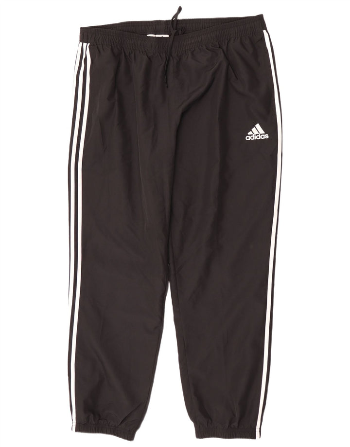 Adidas muške trenirke hlače joggers 2XL crni poliester