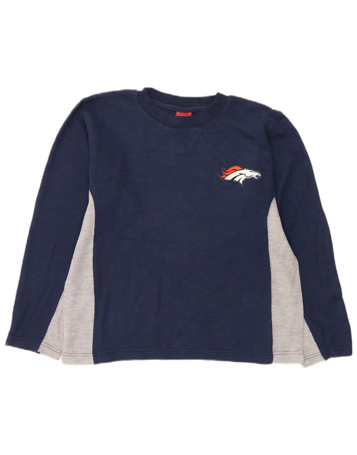NFL Boys Denver Broncos majica s kratkim rukavima 15-16 godina XL tamnoplava