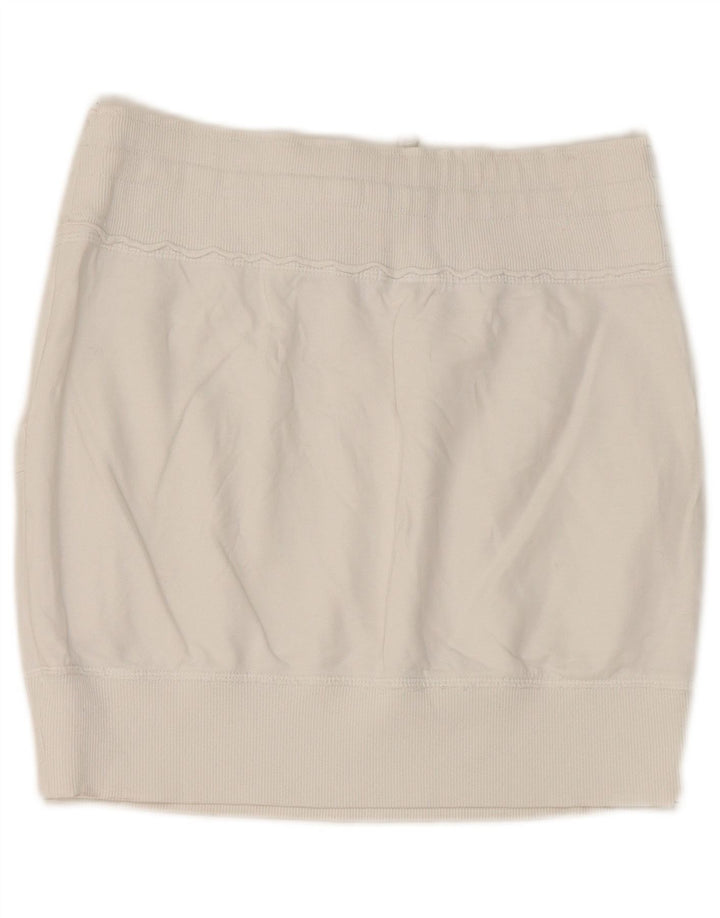 Benetton ženska mini suknja UK 12 Srednje bijela