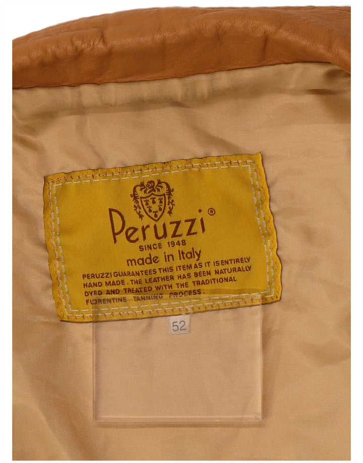 Peruzzi ženska kožna jakna IT 52 2XL bež koža