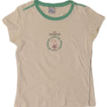 Champion ženska majica kratkih rukava Heritage Classics Graphic Top UK 12 Srednje bijela