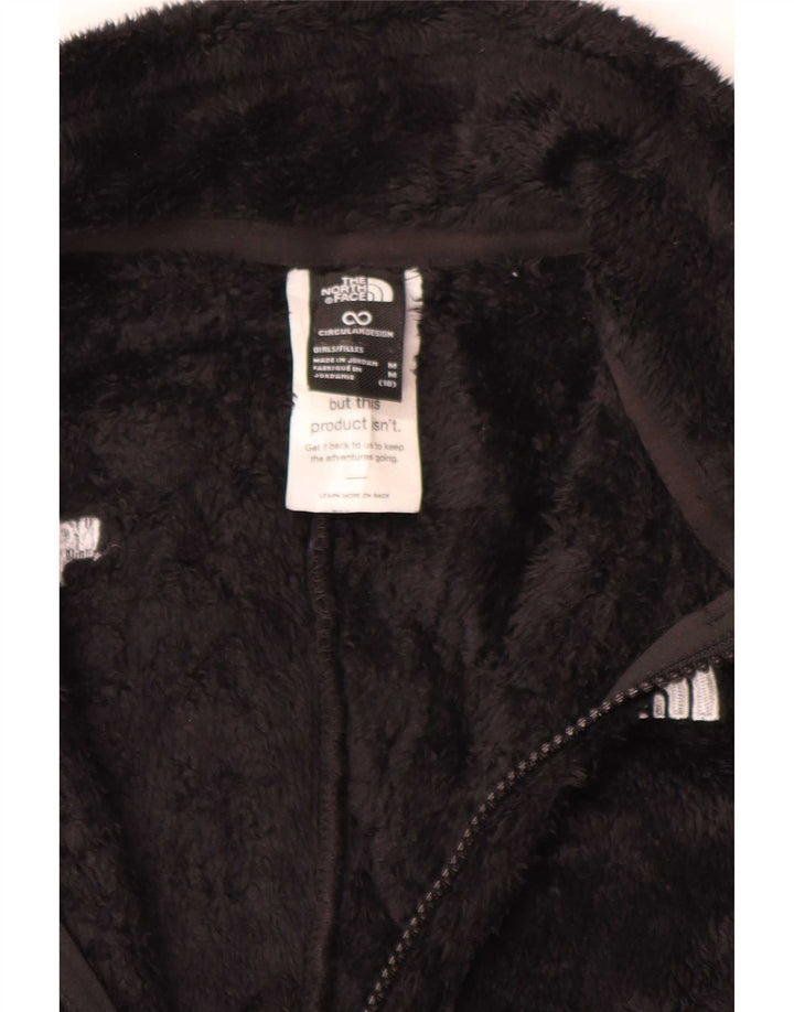The North Face jakna od flisa za djevojčice 9-10 godina srednje crne boje od poliestera