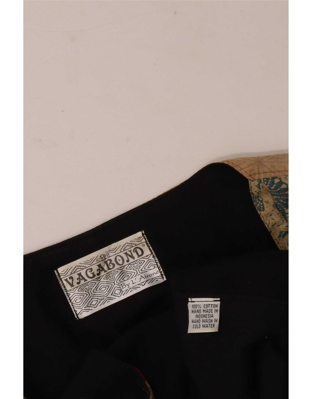 Vagabond muški prsluk Medium Multicolored Patchwork Cotton