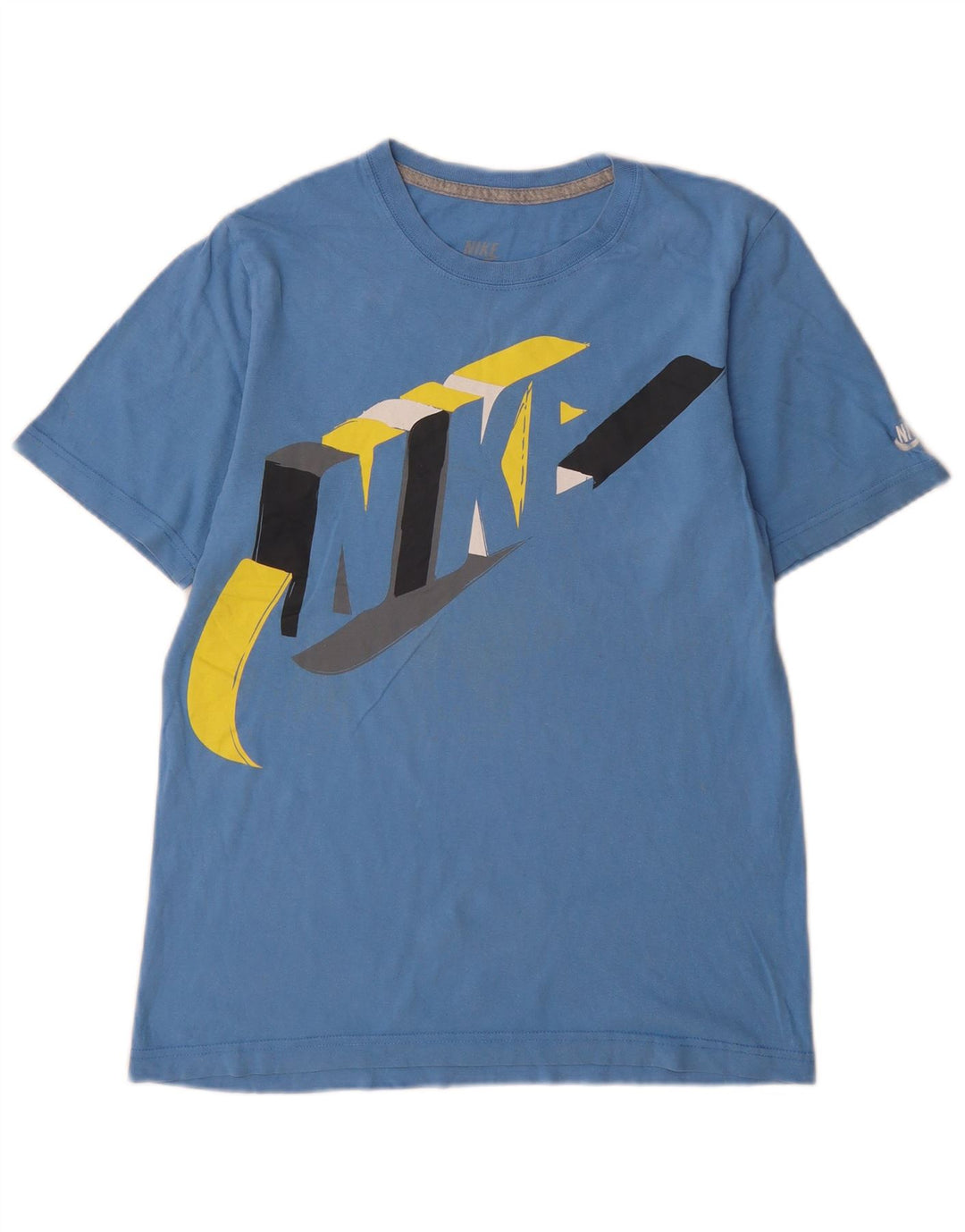 Nike muška uska majica kratkih rukava srednje plave boje