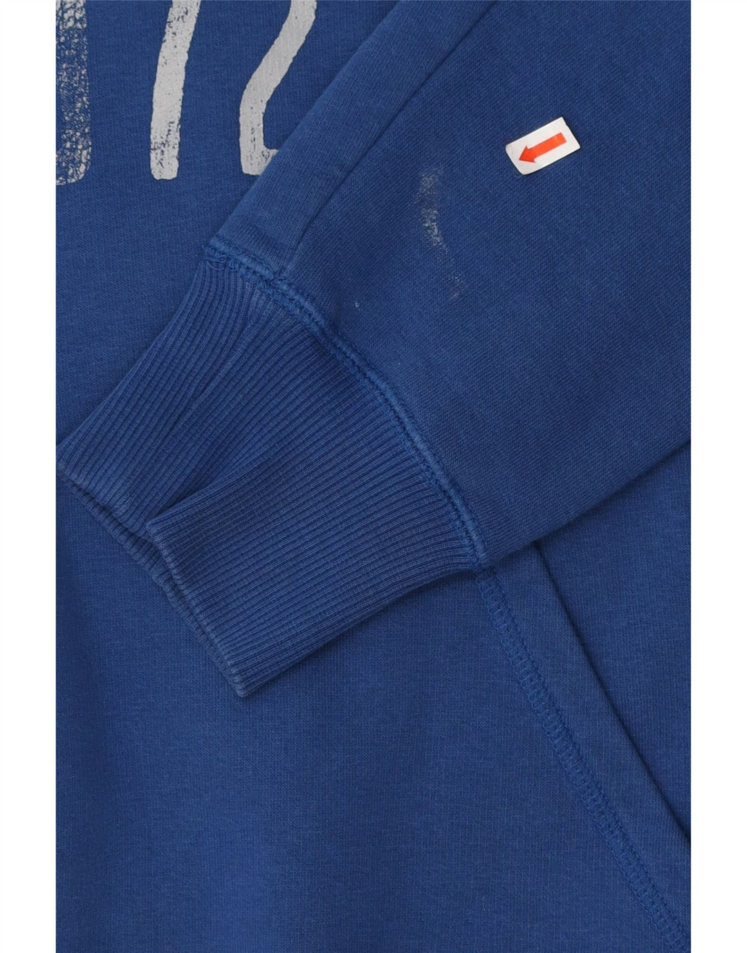 NIKE muška majica s kapuljačom s grafičkim motivima, srednje plavi pamuk