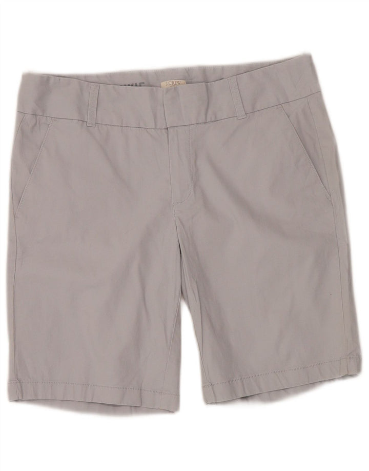 J. CREW Ženske chino kratke hlače US 6 srednje W30 sivi pamuk